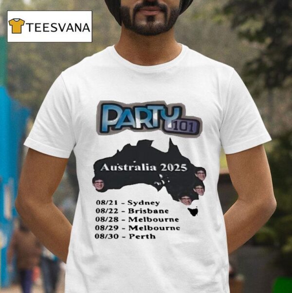 Party Australia Aug Sydney T Shirt