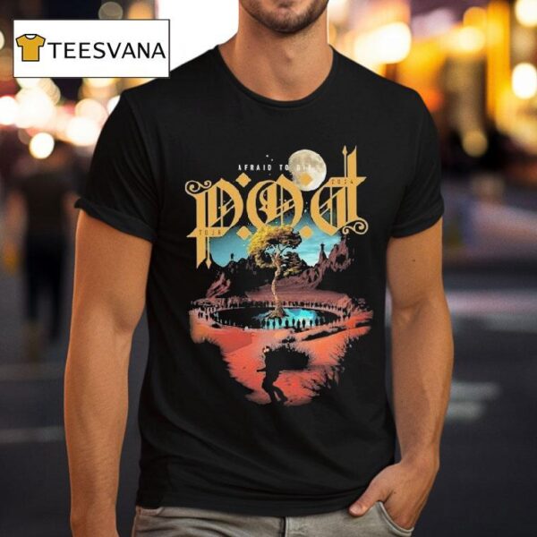 Payable On Death Pod Afraid To Die World Tour T Shirt
