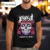Payable On Death Pod Purple Sugar Skull T Shirt