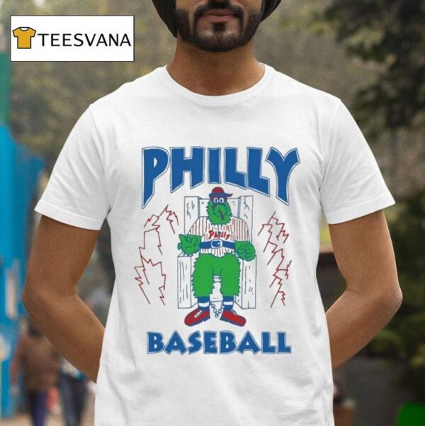 Phillie Phanatic Philly Baseball You Judge From The Shore But You Have Never Sunk Into The Deep Where I Dwell Philadelphia Phillies Masco T Shirt