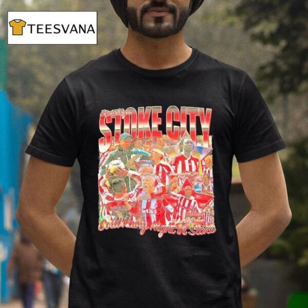 Prime Barclays Stoke City Cold Rainy Night In Stoke T Shirt