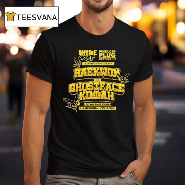 Raekwon X Ghostface Killah Rhyme Fest Bees T Shirt