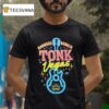 Randall King Tonk Vegas Guitar Neon T Shirt