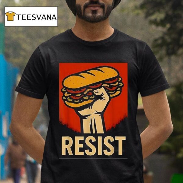 Resist Dc Sandwich Thrower T Shirt