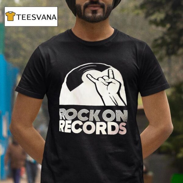 Rock On Records T Shirt