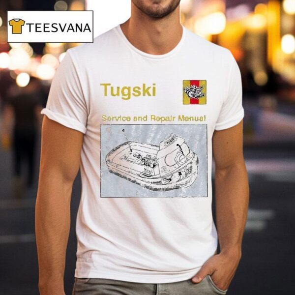 Rusty Van Ranch Tugski Jet Drive Service And Repair Manual Diagram T Shirt