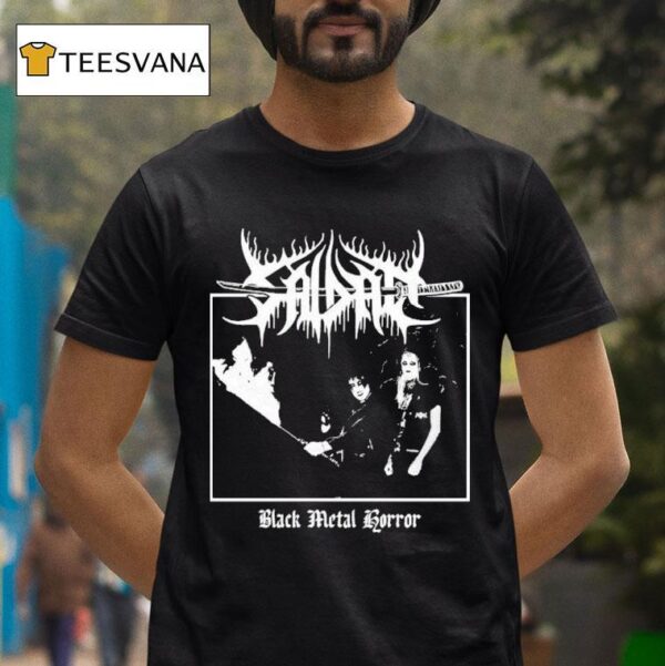 Saidan Black Metal Horror T Shirt
