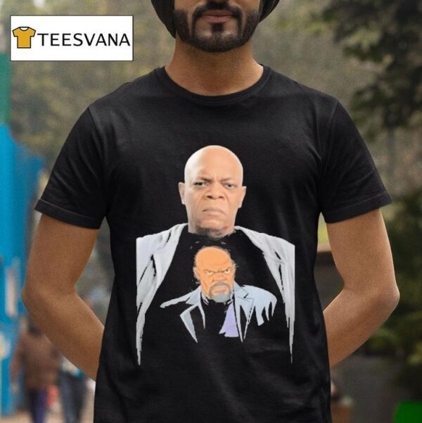 Samuel L Jackson Selfie Inception Indulgence T Shirt