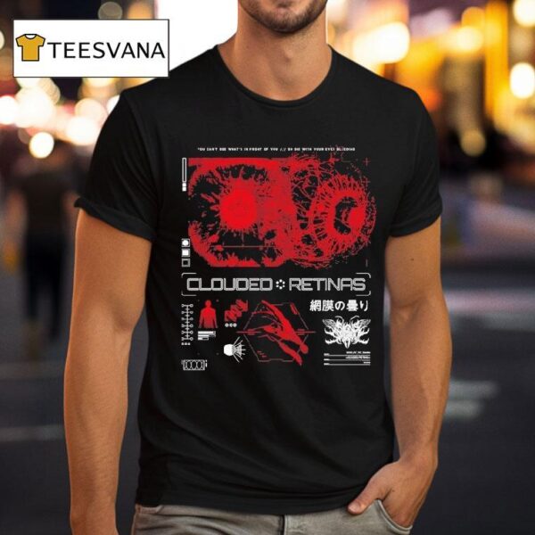 Signs Of The Swarm Clouded Retinas T Shirt