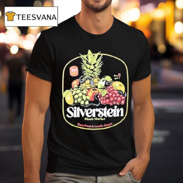 Silverstein Music Market Farm Fresh Locally Grown T Shirt