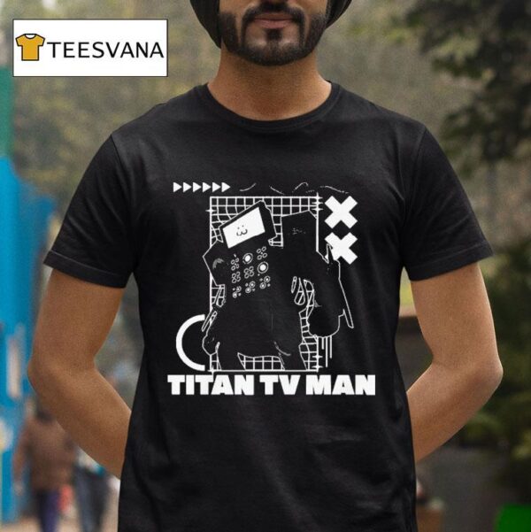 Skibidi Toilet Titan Tv Man T Shirt