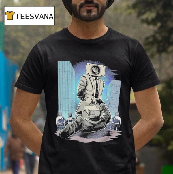 Skibidi Toilets Helping Hand T Shirt