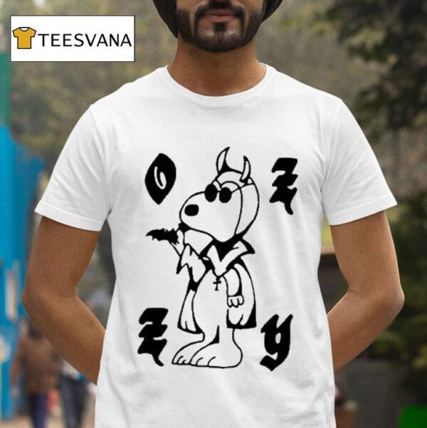 Snoopy X Chinacat Ozzy Osbourne Ba T Shirt