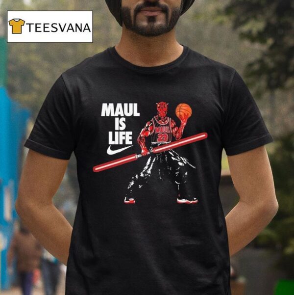 Star Wars Darth Maul Is Life Nike T Shirt