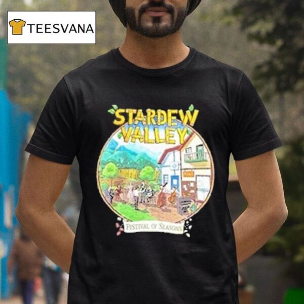 Stardew Valley Festival Of Seasons Tour T Shirt