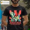 State Forty Eight Arizona Desert Cardinal T Shirt
