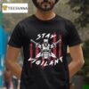 Stay Vigilant Skull Swords T Shirt