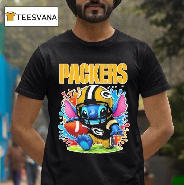 Stitch Fan Green Bay Packers Nfl T Shirt