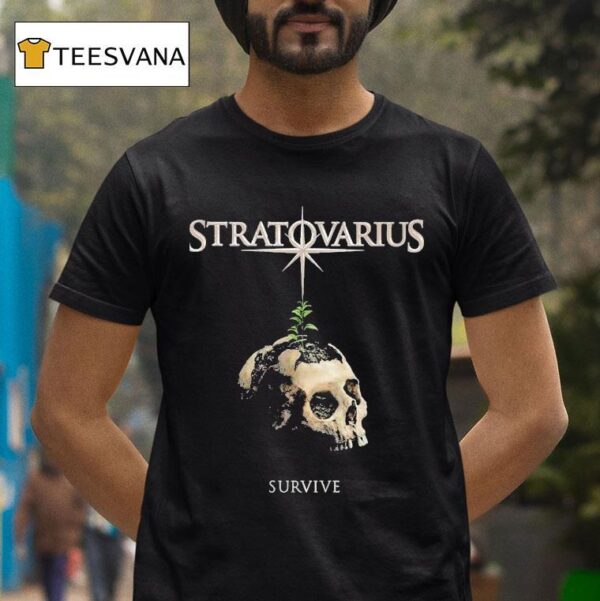 Stratovarius Survive Skull T Shirt