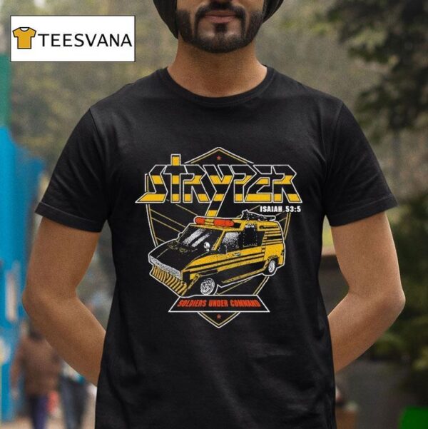Stryper Soldiers Under Command Battle Van T Shirt