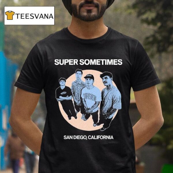 Super Sometimes San Diego California Promo T Shirt