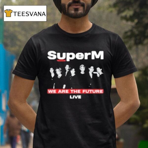 Superm We Are The Future Live Tour T Shirt