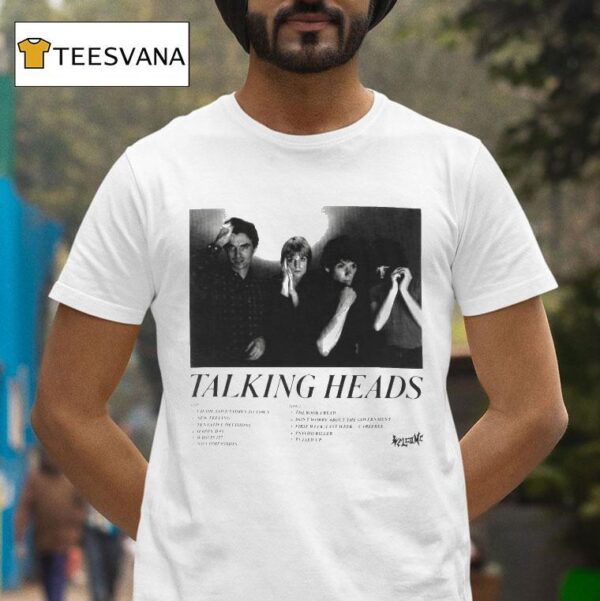 Talking Heads X Welcome Track Lis T Shirt