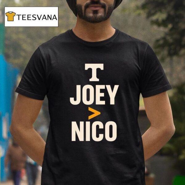 Tennessee Volunrs Joey Vs Nico T Shirt