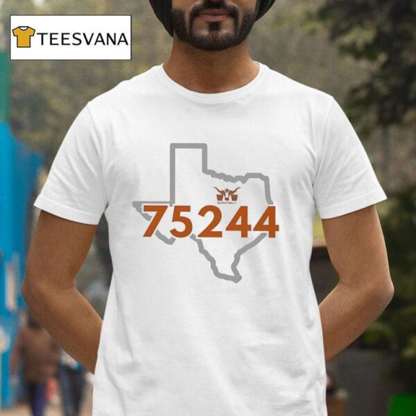 Texas Longhorn Map T Shirt