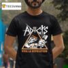 The Adicts Viva La Revolution Skull T Shirt