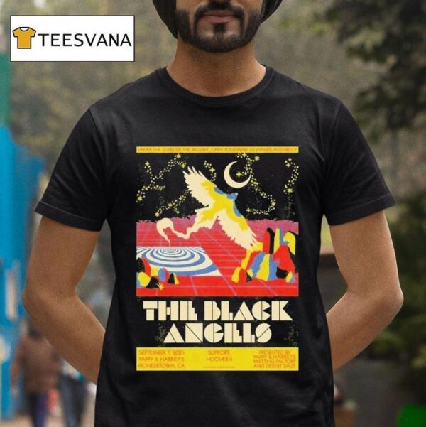 The Black Angels Pioneertown Ca On September Tour T Shirt