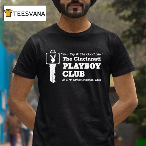 The Cincinnati Playboi Carti Club Your Key To The Life E Th Street Cincinnati Ohio T Shirt