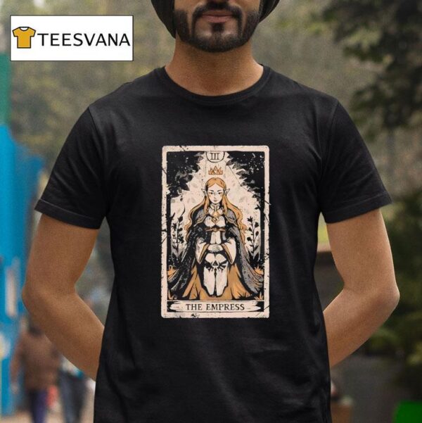 The Legend Of Zelda The Empress Tarot Card T Shirt