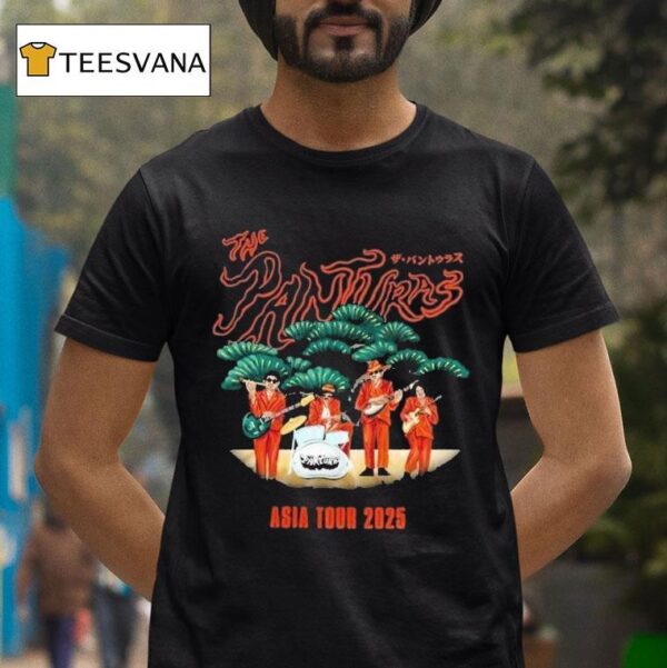 The Panturas Asia Tour Eleki Band Version T Shirt