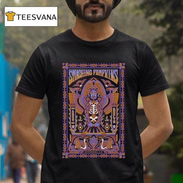The Smashing Pumpkins Zitadelle Spandau In Berlin Concert Aug T Shirt
