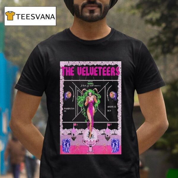 The Velvers Washington Dc Tour T Shirt