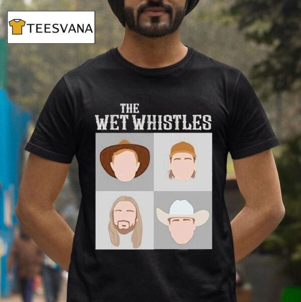 The Wet Whistle Characters T Shirt