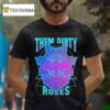 Them Dirty Roses Cosmic Wolf T Shirt