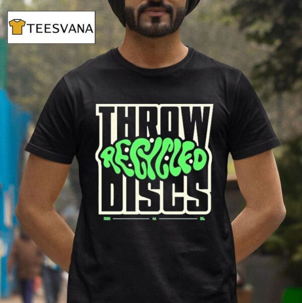 Throw Recycled Discs Trash Panda Disc Golf Est T Shirt