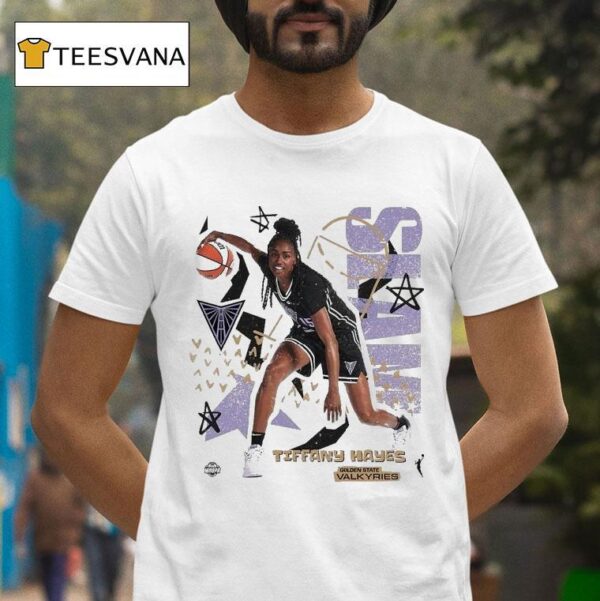 Tiffany Hayes Slam Golden State Valkyries Wnbpa T Shirt