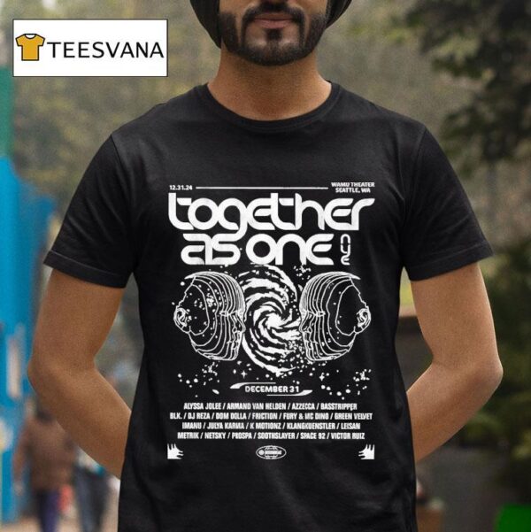 Together As One Wamu Theater Seattle Wa Vortex T Shirt