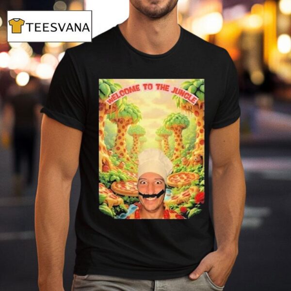 Tony Pepperoni Welcome To The Jungle Pizza S T Shirt