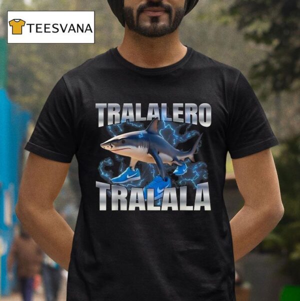 Tralalero Tralala Shark Nike T Shirt