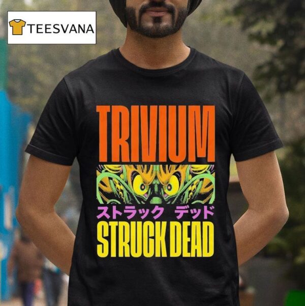 Trivium Struck Dead Dragon Eye T Shirt