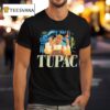 Tupac Shakur Middle Fingers T Shirt