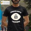 Turnover Battle Champs Football Lock T Shirt