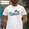 Two Hand Grenades Pathfinders Style Los Angeles Dodgers Logo Parody T Shirt