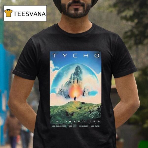 Tycho Colorado Springs Aug Aspen Boulder Telluride T Shirt