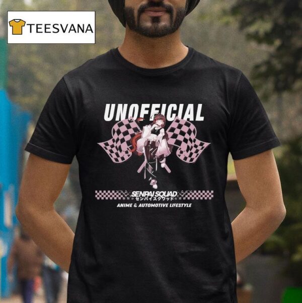 Un Senpai Squad Anime And Automotive Lifestyle T Shirt