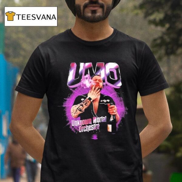 Unknown Mortal Orchestra Umo Wrestling Cigarettes T Shirt